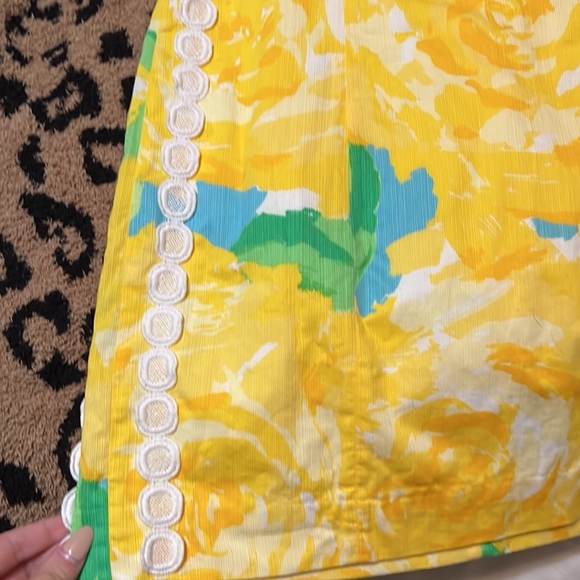Lilly Pulitzer (HOLY GRAIL) yellow first impressions HARD TO FIND SIZE 8 - Picture 4 of 9